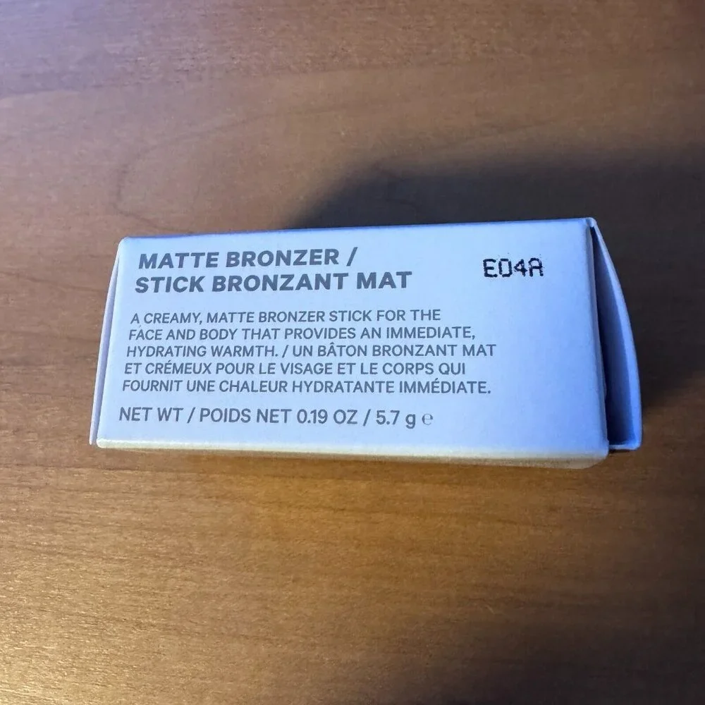 2xMilk Makeup Matte Cream Bronzer & Contour Stick BAKED .19oz Full Sz